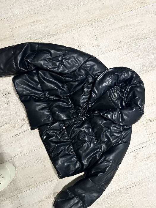 Куртка еко шкіра Zara