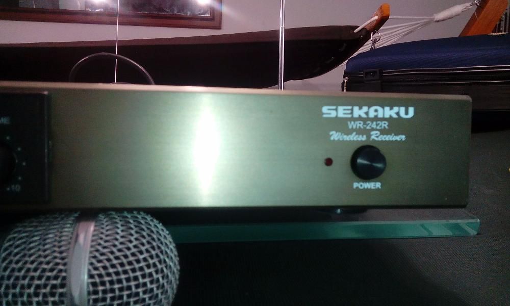 Microfone Seka WR-242R wireless receiver