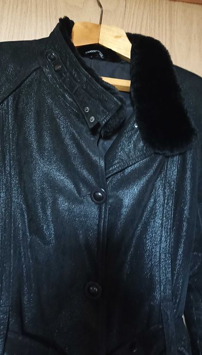 Куртка  трансформер кожа натуральная женская 50/52/54