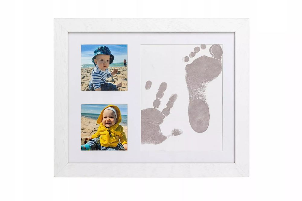 Odcisk Bobasa. Ramka Fotogaleria Z Magic Ink. Nowy Produkt
