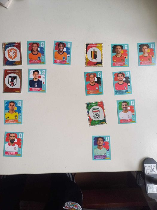Cromos Mundial 0.2 / Brilhantes 0.35 - Panini 2026