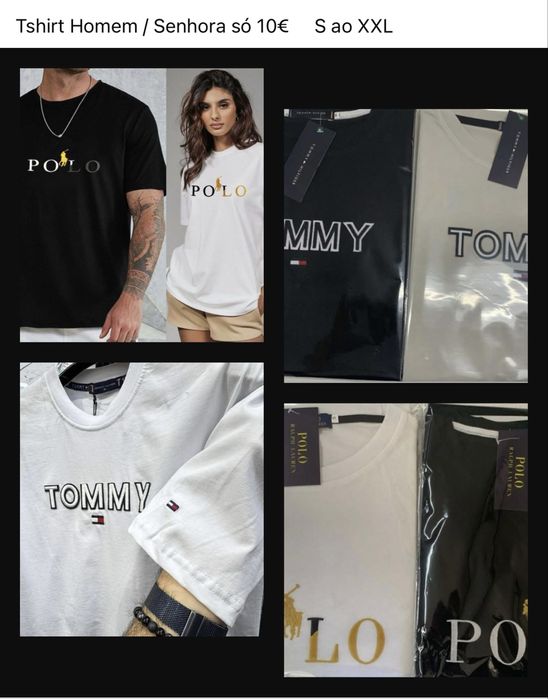 Tshirt Homem e Senhora