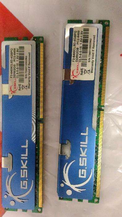 DDR 2 800mhz com dissipadores