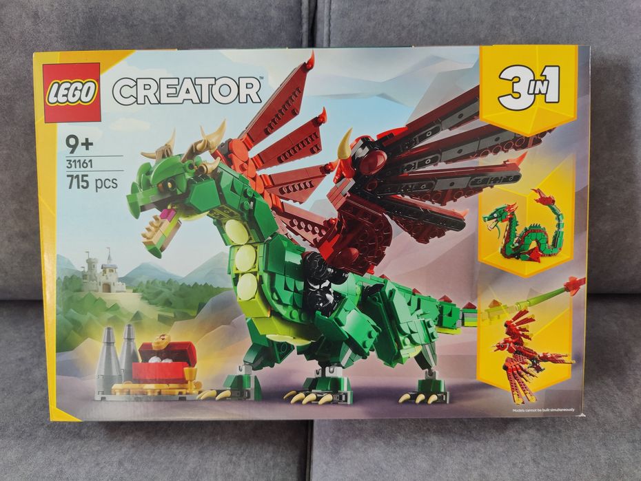 Lego Creator 3w1 31161 Średniowieczny smok