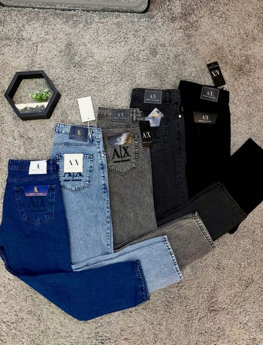 ‼️LUX‼️БЕЗ ПРЕДОПЛАТ‼️Мужские джинсы Армани Armani | джинсы Армани | мужские классические джинсы Armani | штаны Армани | Armani | мужские джинсы |