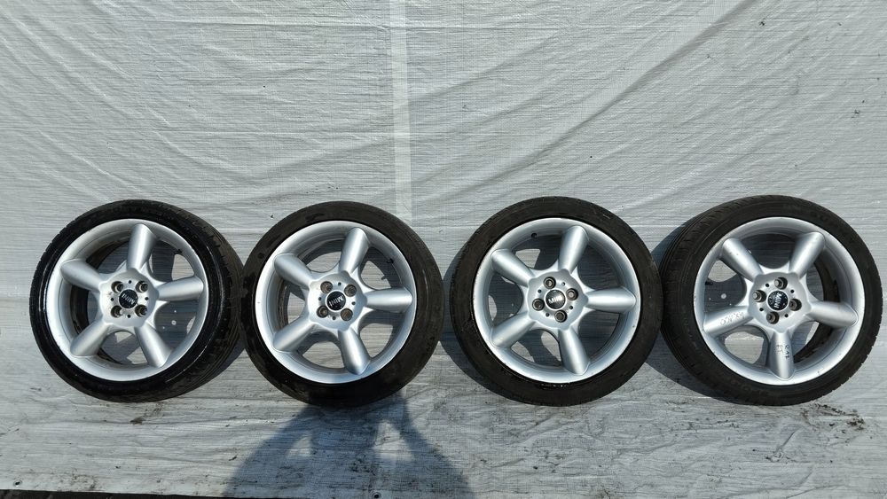 koła felgi aluminiowe mini cooper r52 r56 r56 7x17 4x100 et48 6777960