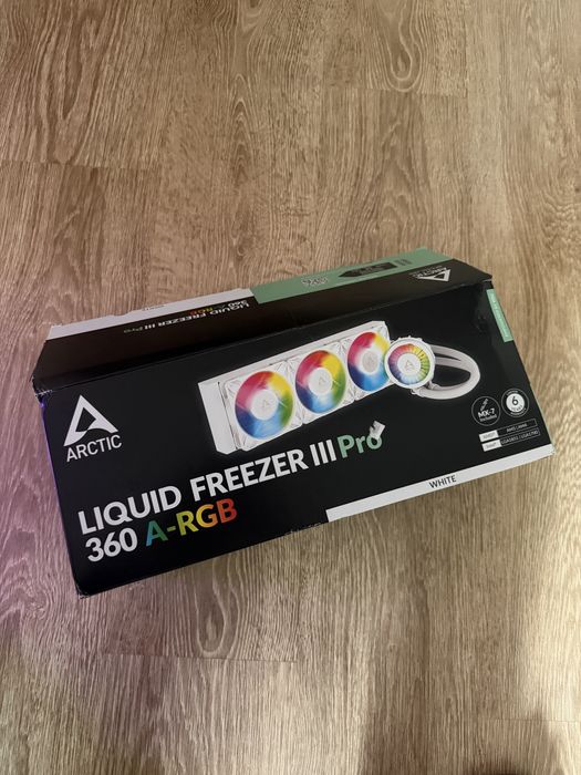 Chlodzenie wodne AIO arctic liquid freezer III 360 argb