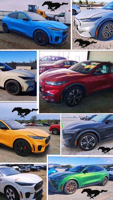 Розборка Форд Мустанг Мач Р бампер капот безпека Ford Mustang Mach E