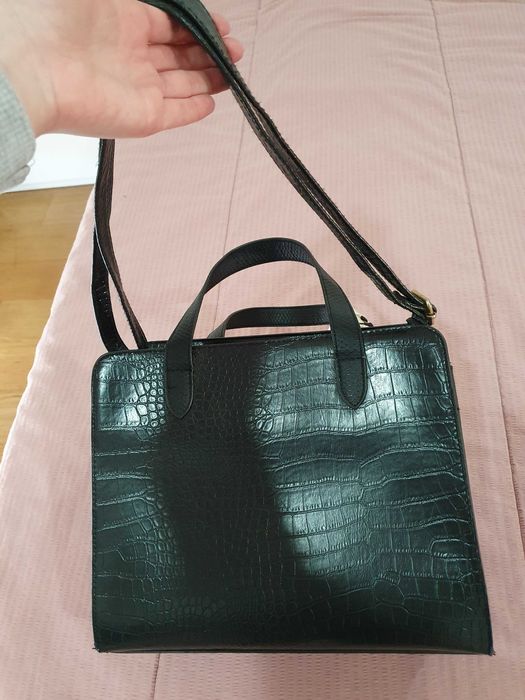 Bolsa imitação de pele