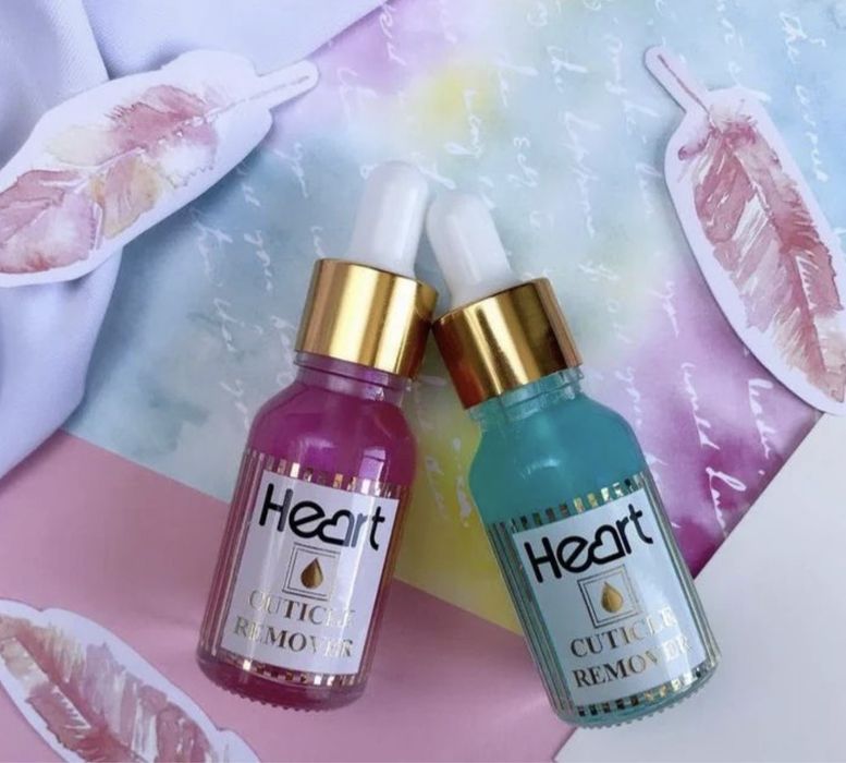 Ремуверы для кутикулы Kodi, Heart, Richcolor лужний, Yo nails