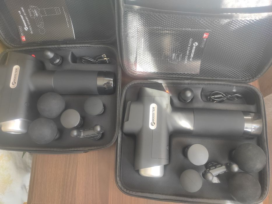 Перкусійний масажний пістолет Booster M2 - D Перкуссионный массаж