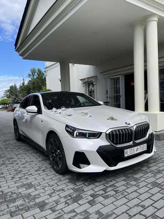 Najnowsze BMW 5 G60, auto premium do ślubu, limuzyna, alternatywa dla audi, mercedes,