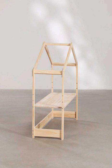 Mesa Criança + Banco em Madeira