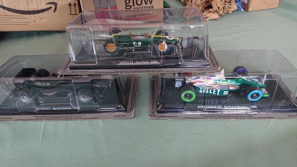 Formula 1 (escala 1/24) (A1/3):  21 modelos F1