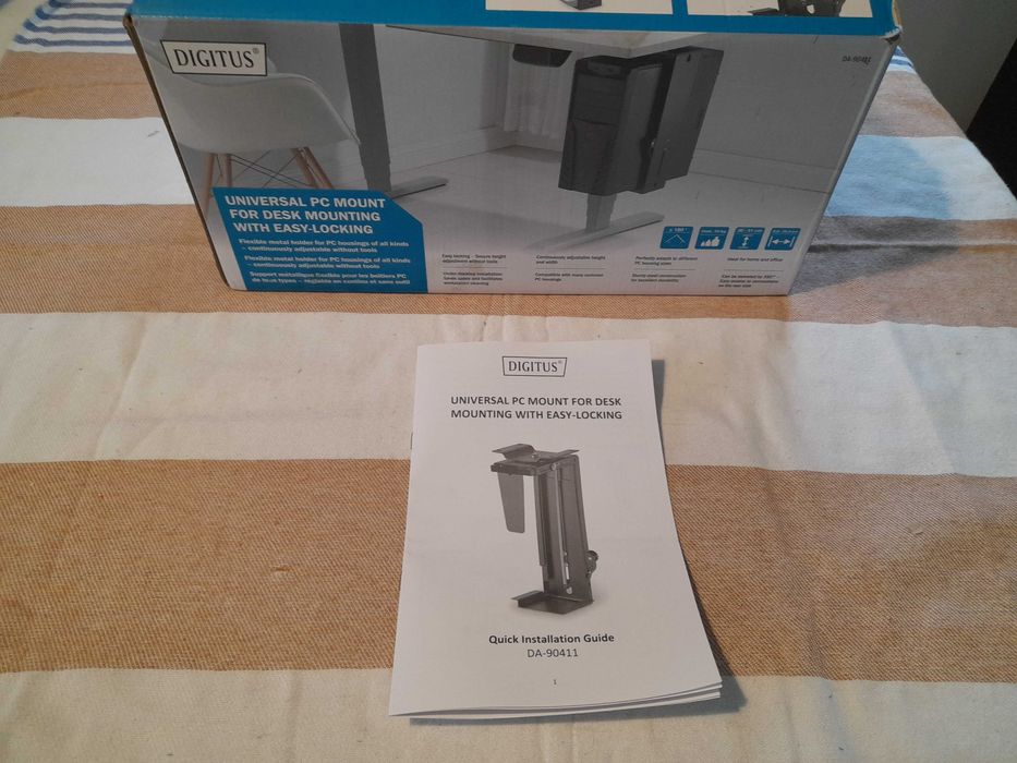 Uchwyt do komputera Digitus z mechanizmem Easy-Locking (DA-90411)