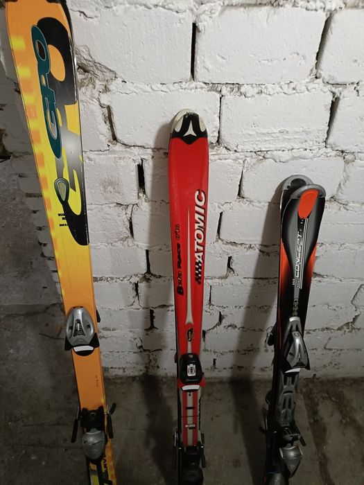 Sprzedam 3 pary nart