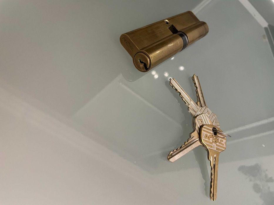 Цилиндр (личинка) 110 мм. замка Апекс, 50х60, ключ-ключ, латунь