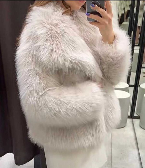 Zara Futro sztuczne S