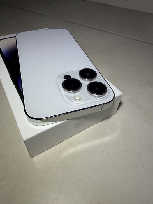 iPhone 14 Pro 256GB Preateado - como novo com caixa original