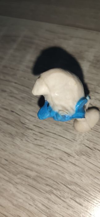 Smerfy figurka Smerf z młotem figurka vintage PRL