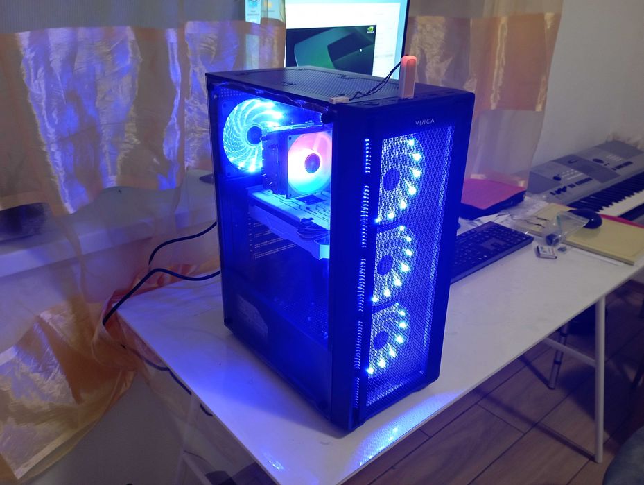 Потужний ігровий комплект Qiyida X99-H5 + Xeon 2680v3 + ddr4 16Gb