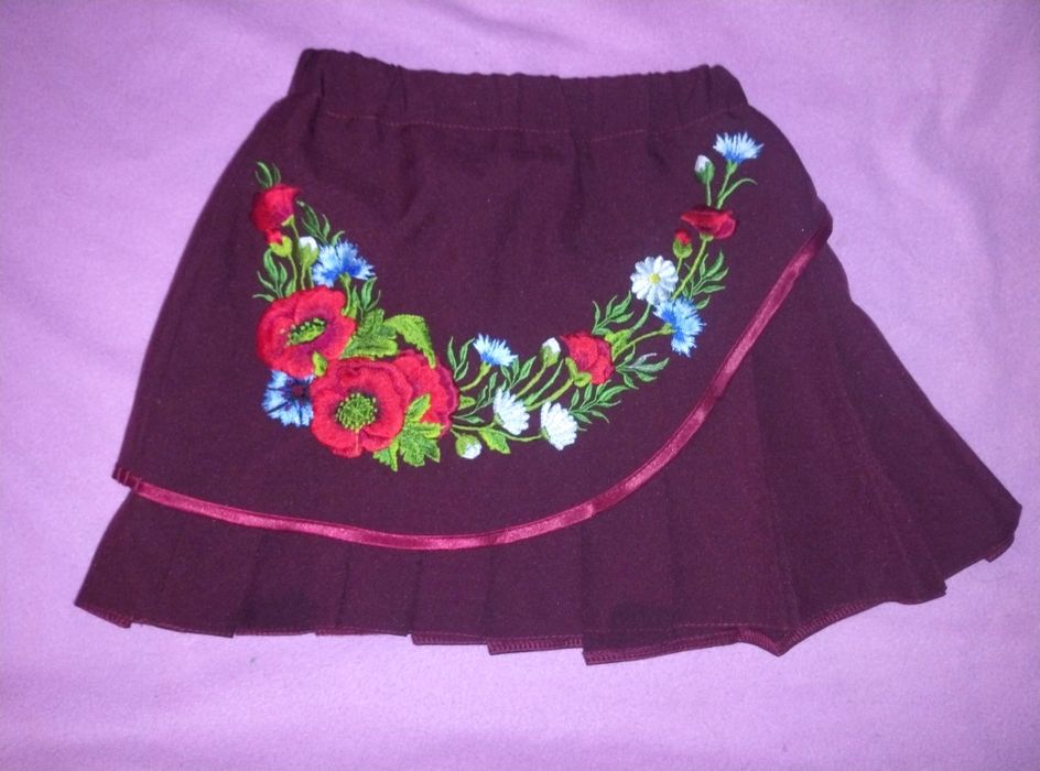 Спідниця вишиванка 6-7 років