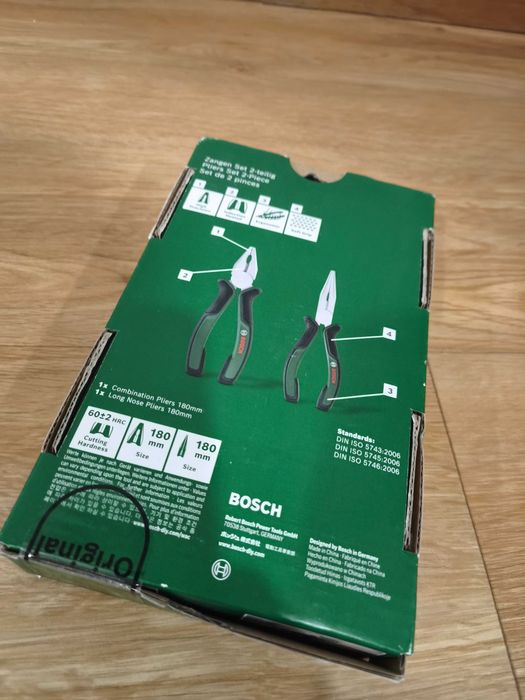 Conjunto alicates Bosch, novos caixa lacrada