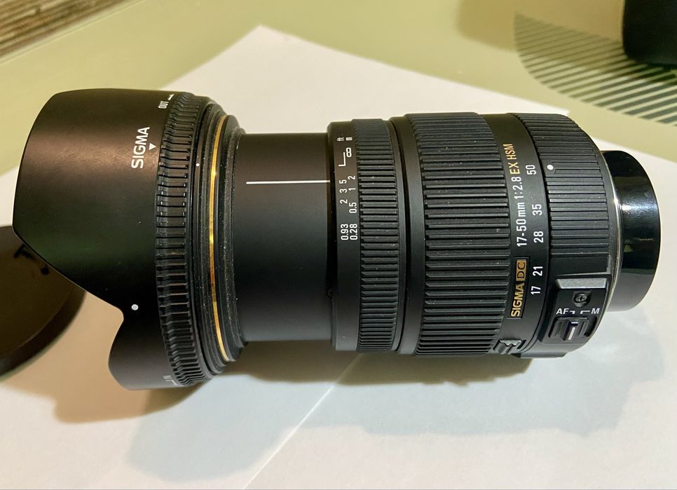 Sigma 17-50mm f/2.8 EX DC HSM для Pentax (ідеальний стан)