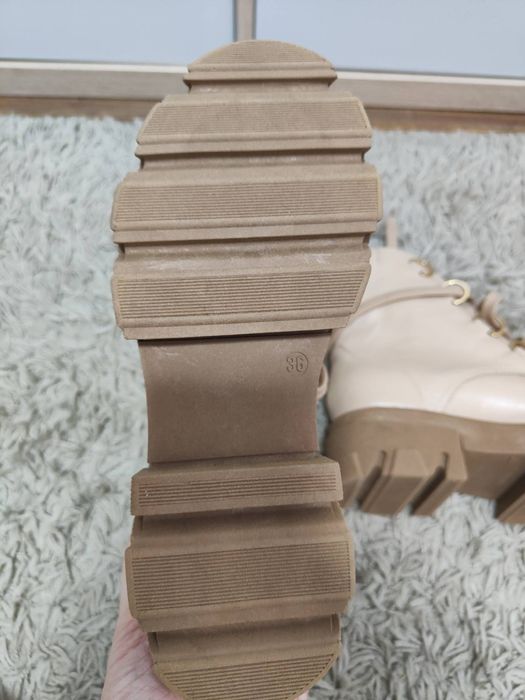 Skórzane botki Paso a Paso 36