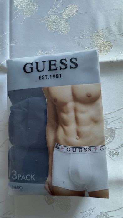 Bokserki meskie Guess orginal  3 pack XXL