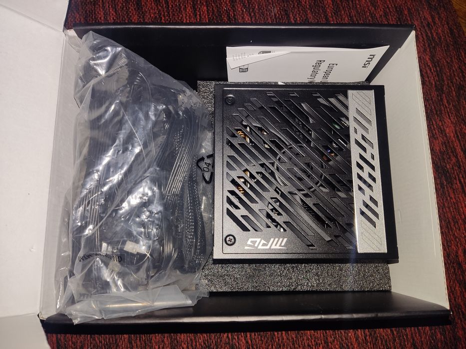 Блок питания MSI MPG A1000G PCIE5 1000W 80+ GOLD