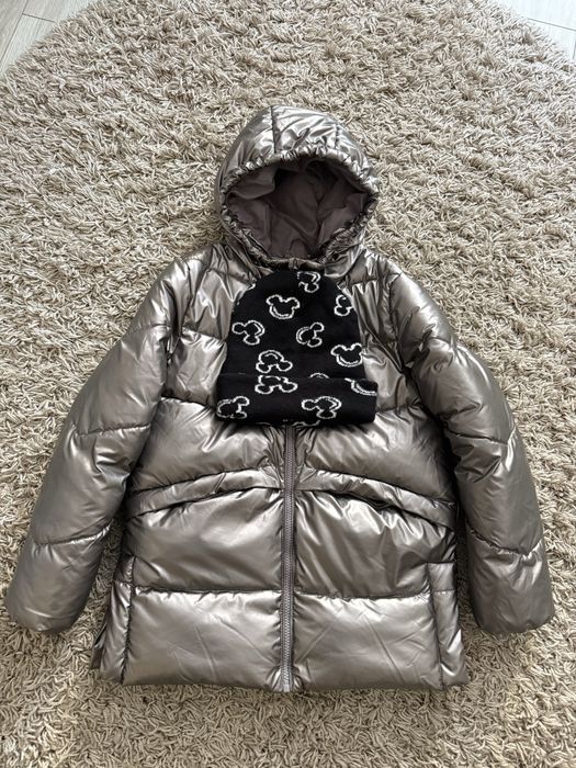 Куртка курточка шапка reserved next zara 134