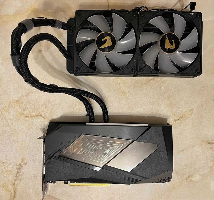GIGABYTE AORUS GeForce RTX 3080 XTREME Waterforce 10GB AIO bez lhr