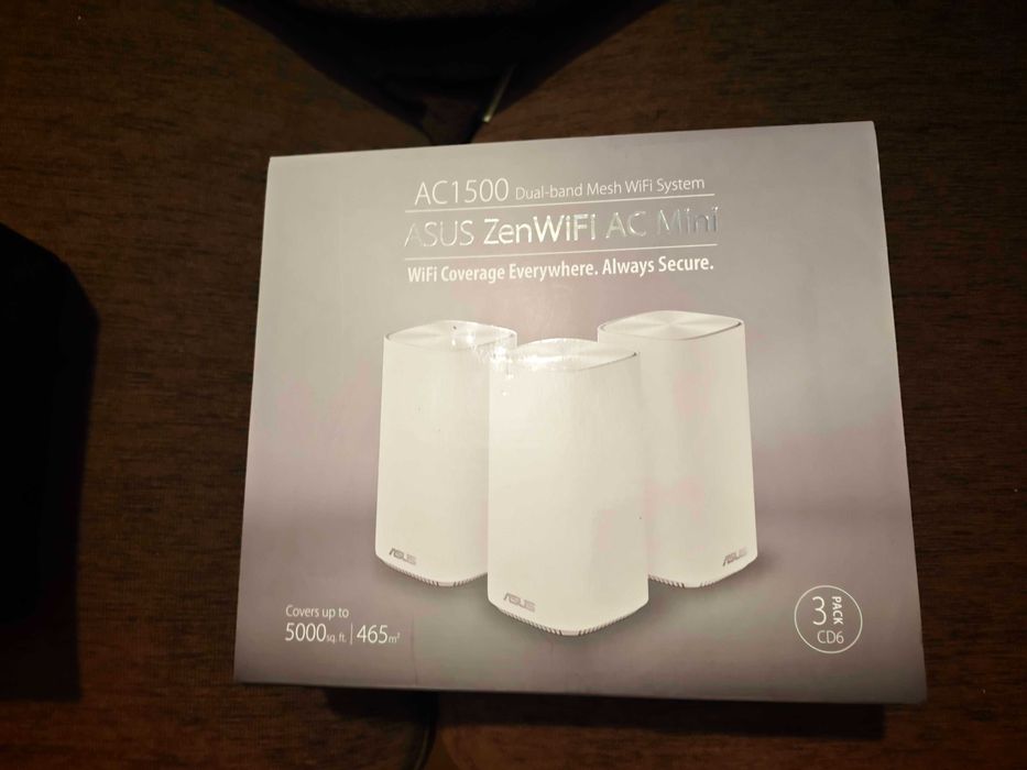 ASUS ZenWiFi AC Mini CD6 - Pack de 3 Unidades