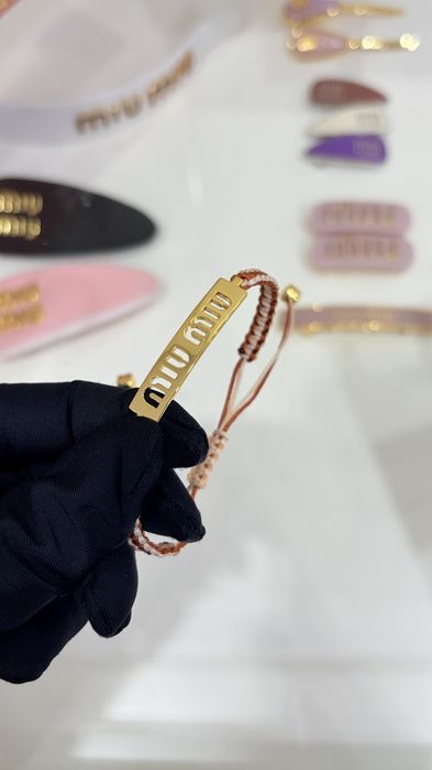MIU MIU® Luksusowa bransoletka mega hit