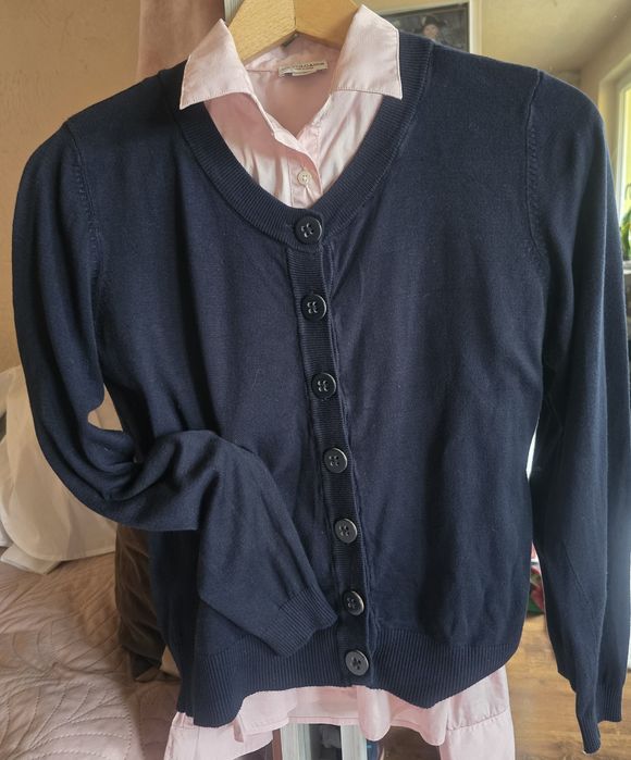 Sweter granatowy Fransa M