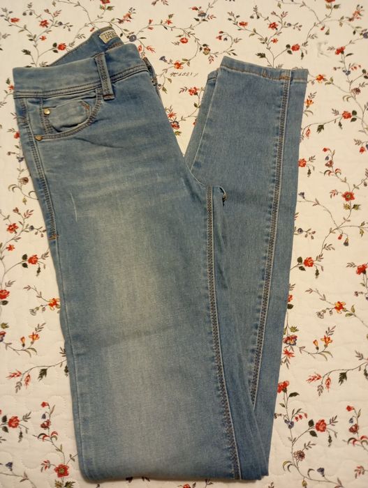 Calças Basic Denim
