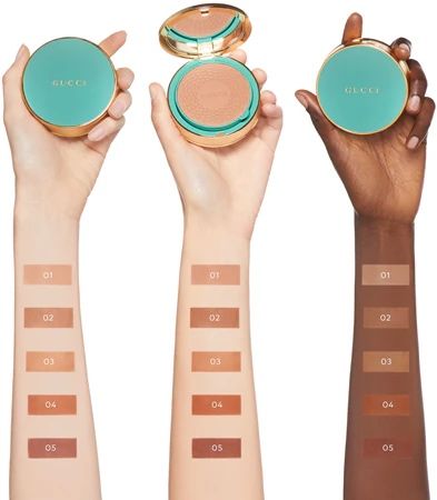 Бронзер Gucci Poudre De Beauté Éclat Soleil 01 контуринг румʼяна