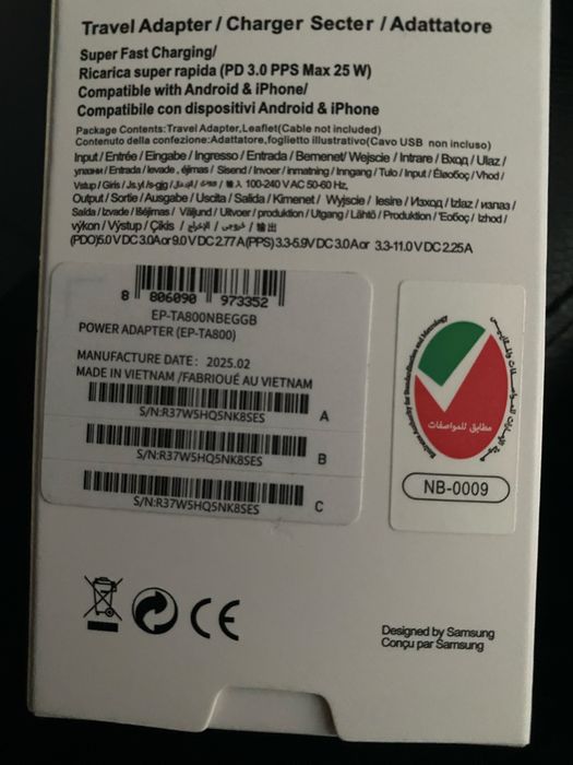 Блочок адаптер самсунг samsung typec