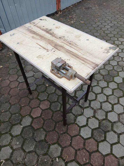 Stolik + Imadło stan BDB