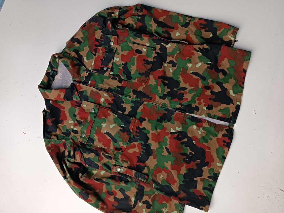 Kurtka Szwajcaria Wojskowa Camo Combat  Army 52