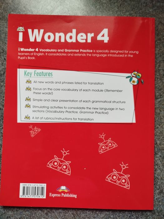 I wonder 4 Vocabulary and grammar Practice