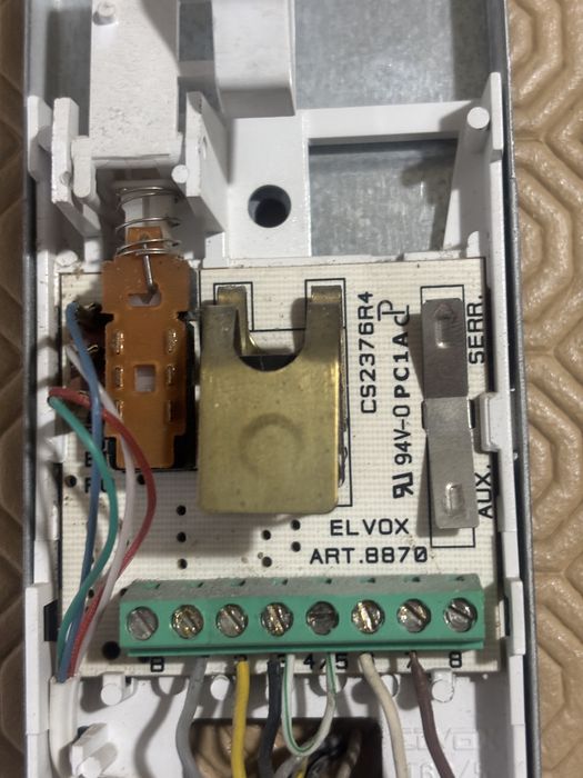 Intercomunicador de parede ELVOX 8870 (pouco uso)