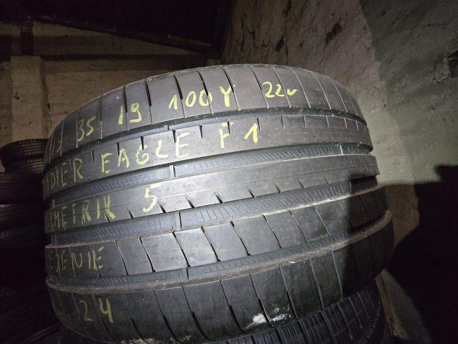 275/35/19 Goodyear asymetric 5, jak nowa 22r. 7mm