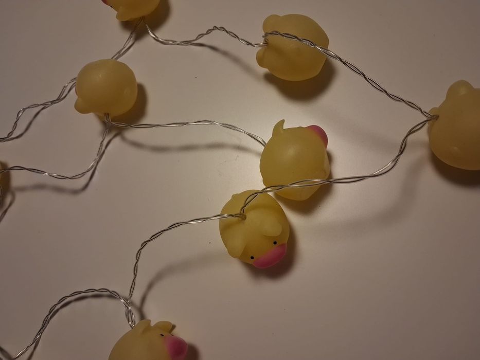 Girlanda LED Świnki