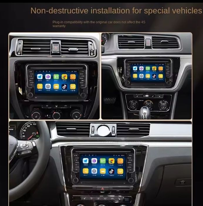 Штатна Магнітола Volkswagen Skoda Passat Golf caddy Tiguan android