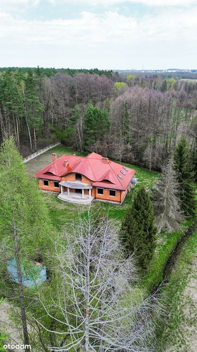 Dworek Pod Lasem |  Działka 4179 M² | Jezioro I Rzeka W Okolicy