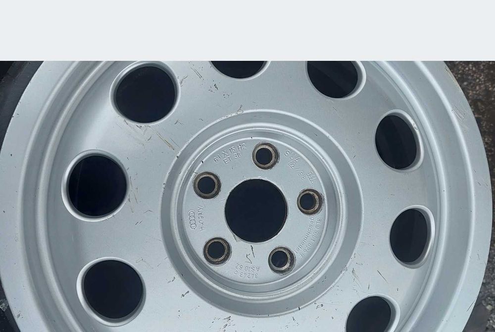 2 komplety kół do A3, alusy i stalówki z zimowymi 400 zł