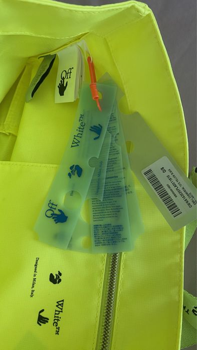 Оригінальна сумка off-white // commercial tote bag "SCULPTURE"