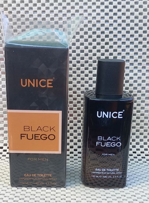 Мужская туалетная вода Unice Black Fuego и Guapo, 100мл